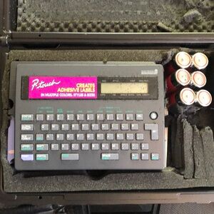 Brother P-Touch Electronic labeling system vintage